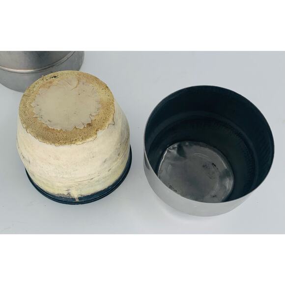 Uno Vac Thermos Stainless Steel Vintage Unbreakable 2711078 One Qt Silver Handle - Picture 7 of 15